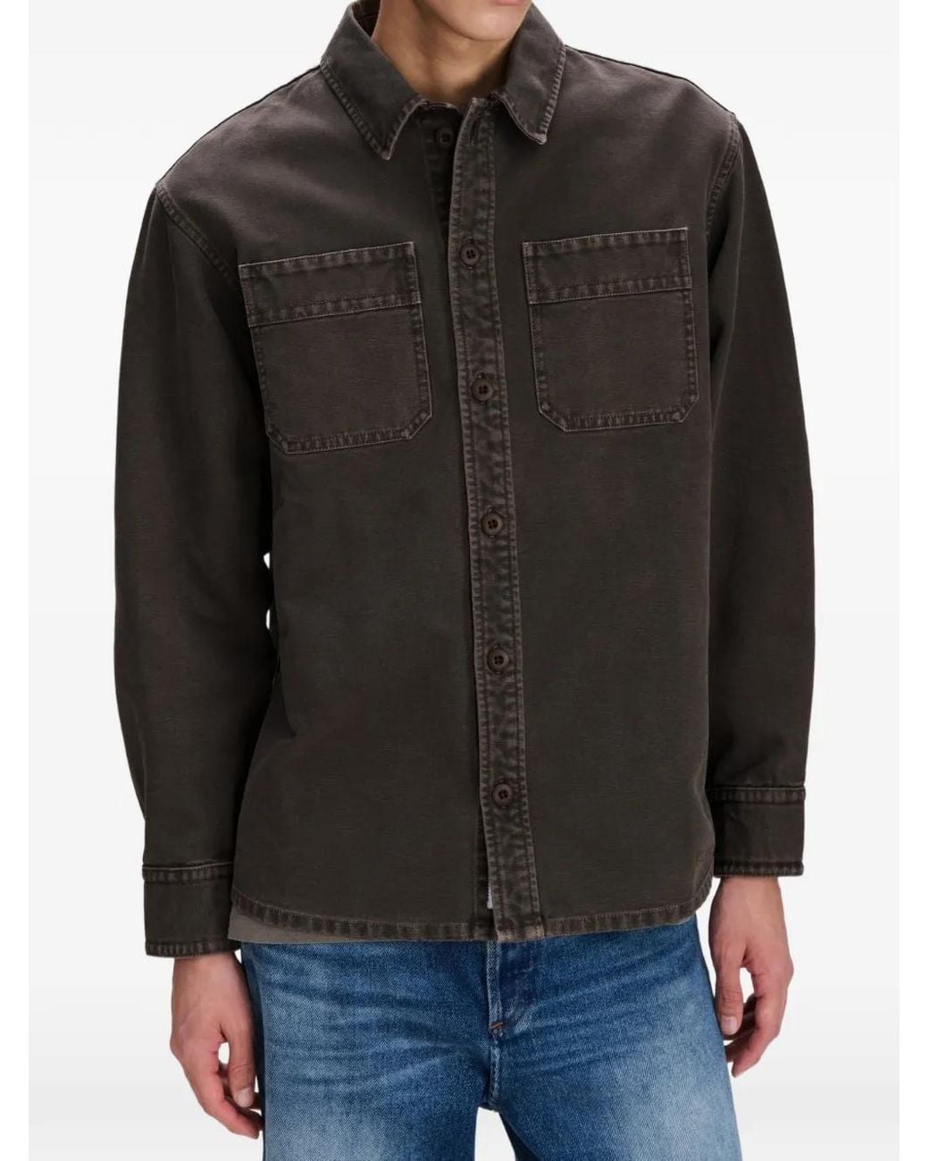 Giacca-Camicia Noah di A.P.C. in Black da Uomo