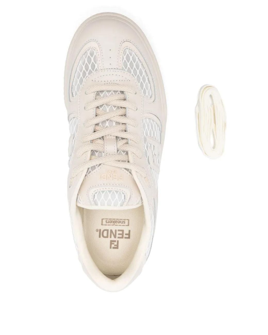 Fendi White Match Sneakers