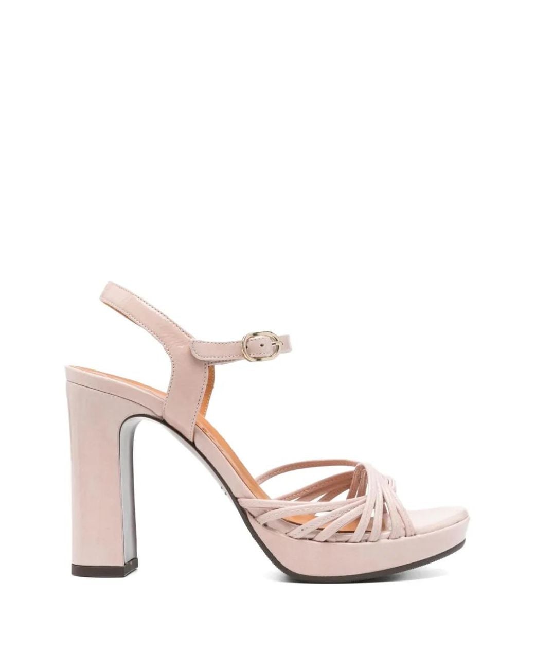 Chie Mihara Pink Canetti Heeled Sandals