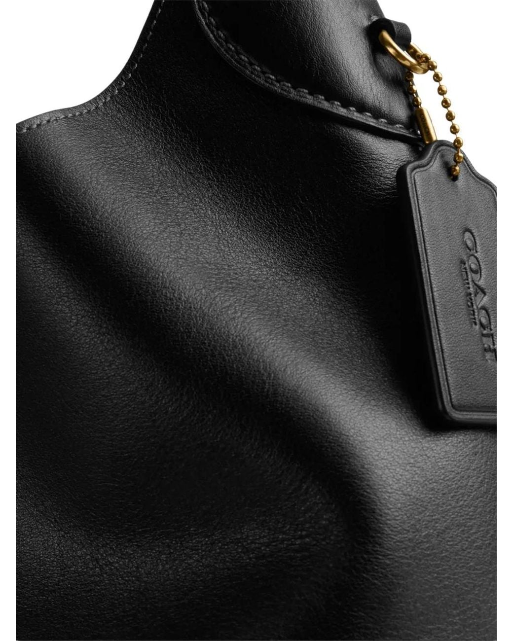 Borsa A Spalla Brooklyn 34 di COACH in Black