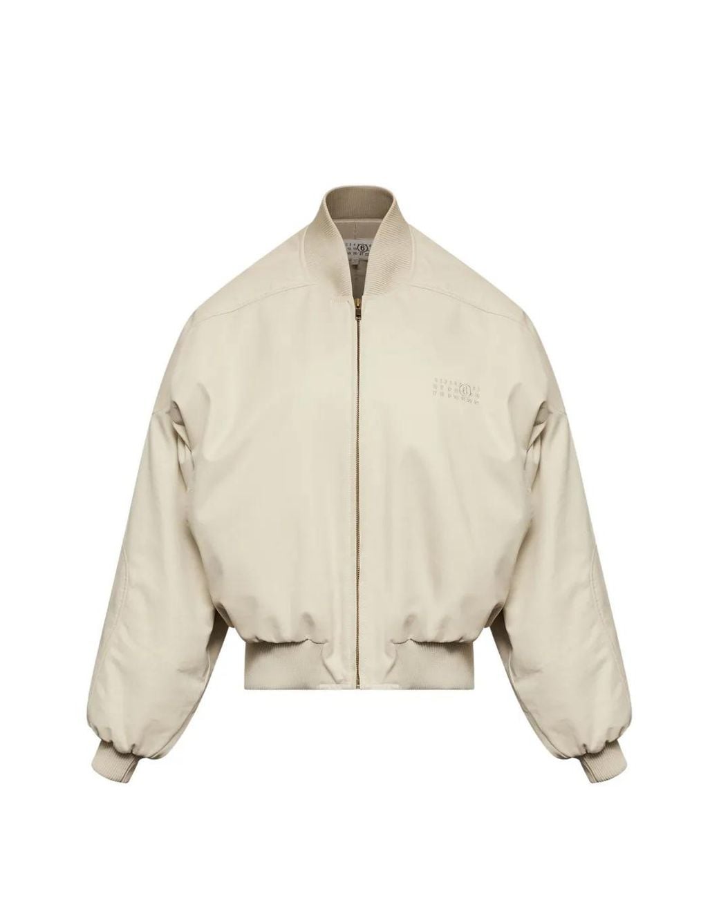 MM6 by Maison Margiela Natural Cotton Twill Jacket