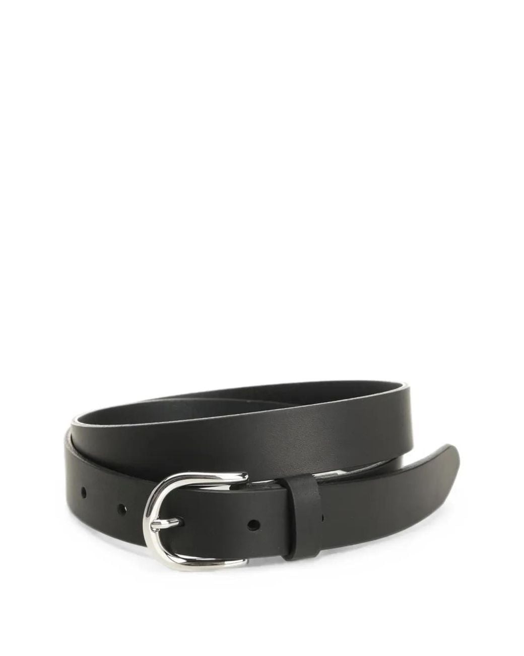 Isabel Marant Gray Zap Leather Belt
