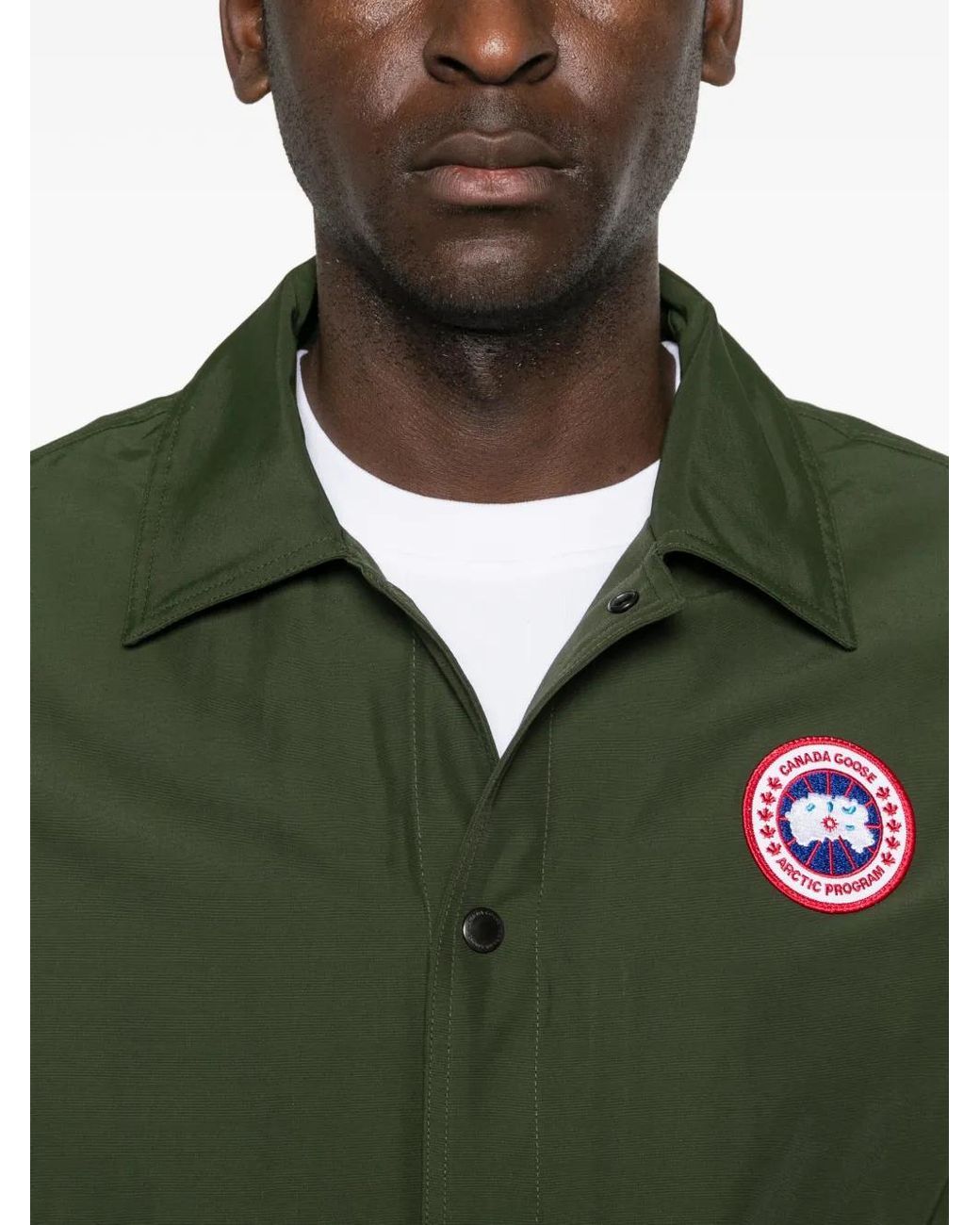 Chaqueta Regency Con Parche Del Logo Canada Goose de hombre de color Green