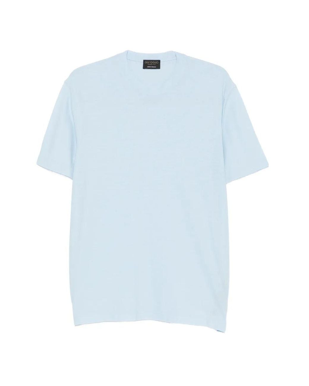 Dell'Oglio Blue Short-Sleeves T-Shirt for men