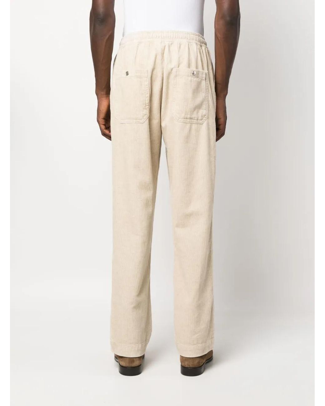 Isabel Marant Natural Railen Corduroy Trousers for men
