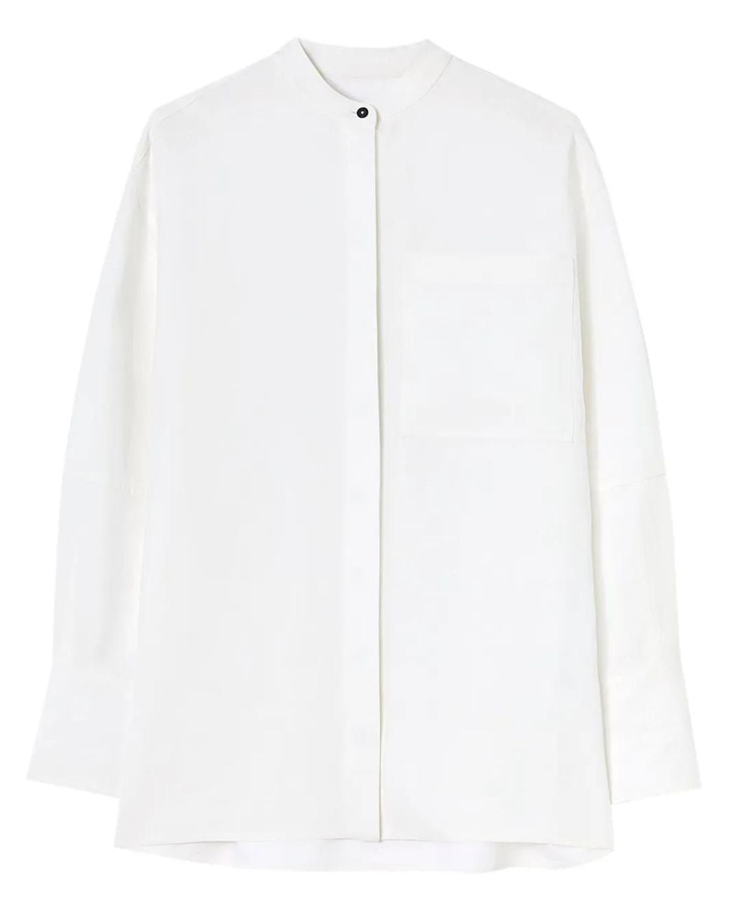 Jil Sander Linnen Blouse in het White