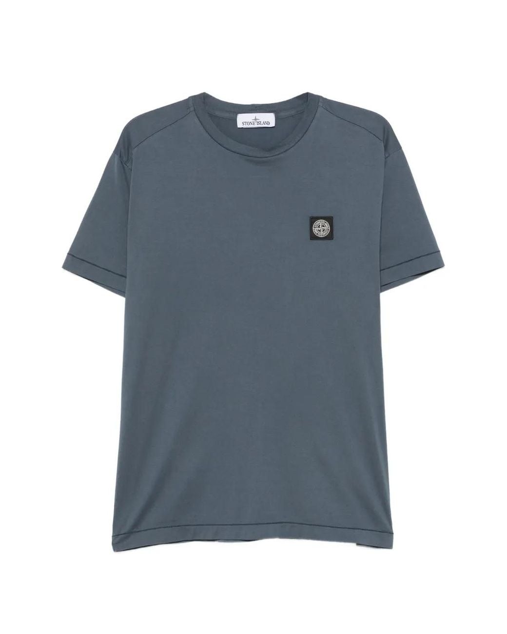 Stone Island Blue T-Shirt for men