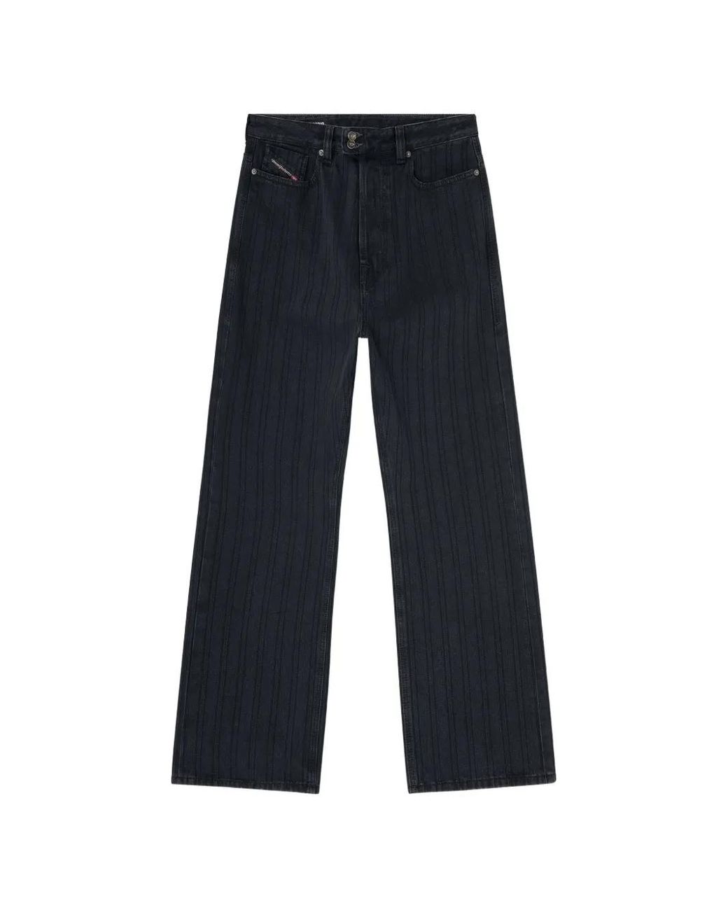 DIESEL Blue Relaxed Jeans Regular Waist 1980 D-Eeper for men