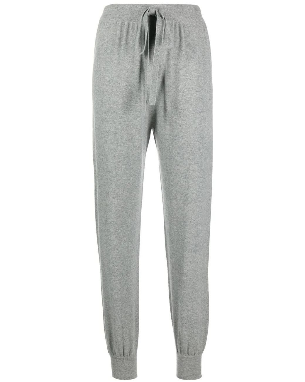 Fabiana Filippi Gray Drawstring Tracksuit Bottoms