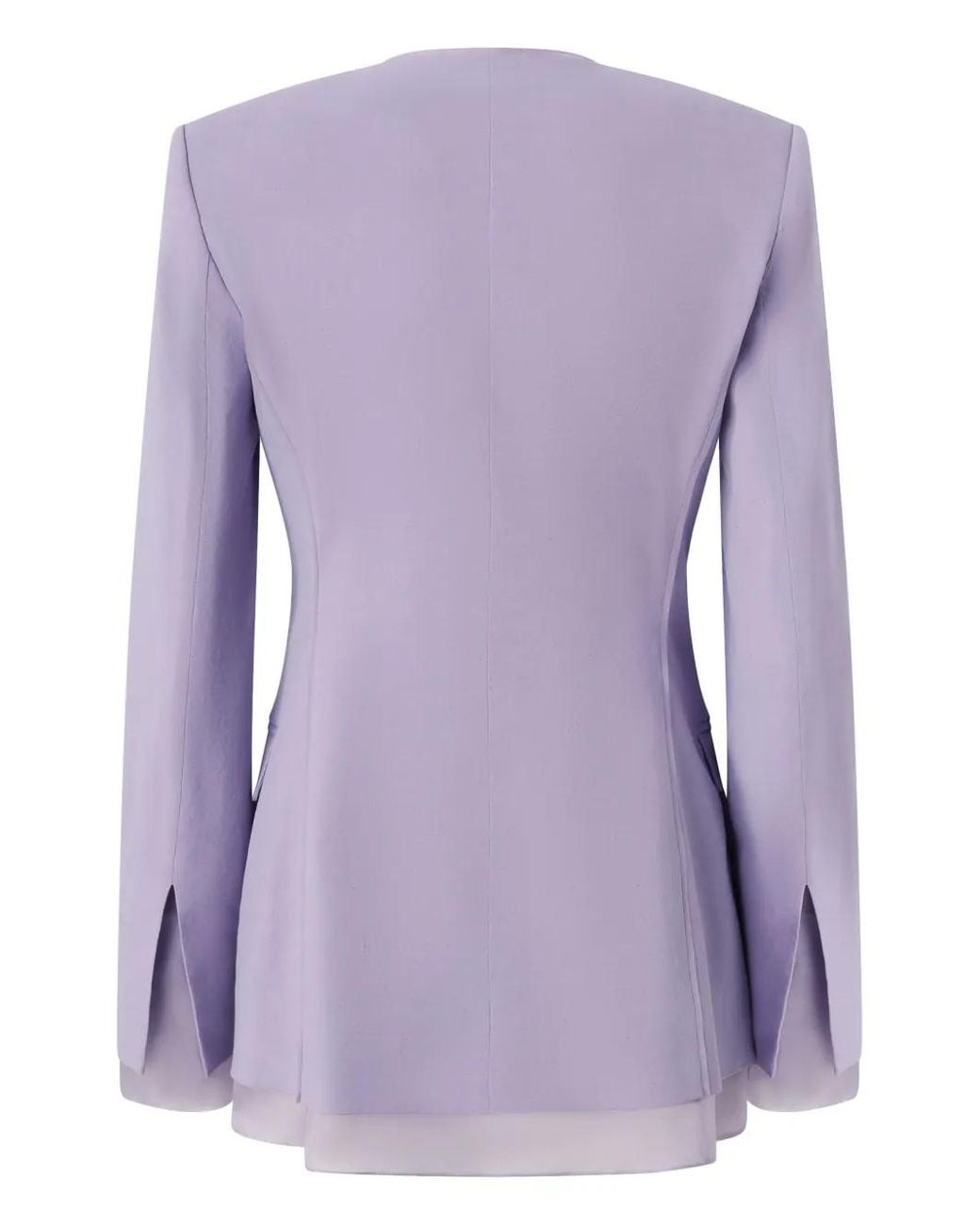 Pinko Purple Layered Blazer