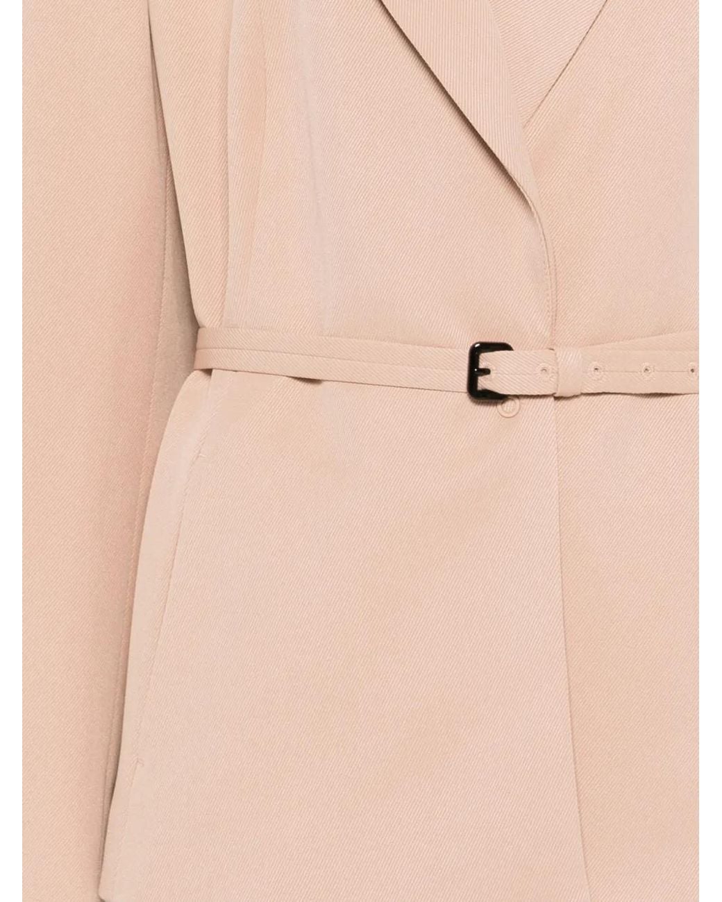 Marc Cain Pink Belted Blazer