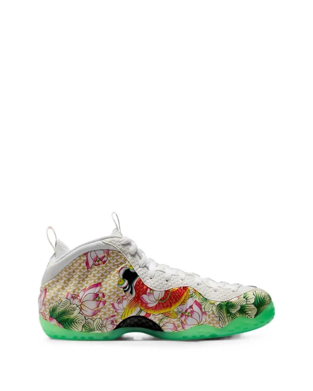 Nike Green Air Foamposite One Sneakers for men