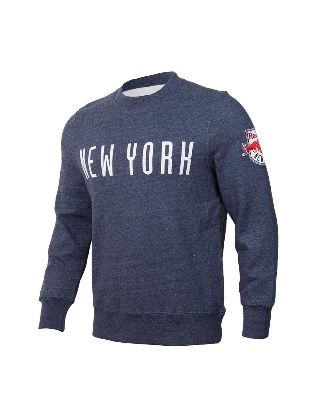 Mitchell & Ness Blue New York Bulls Sweatshirt for men