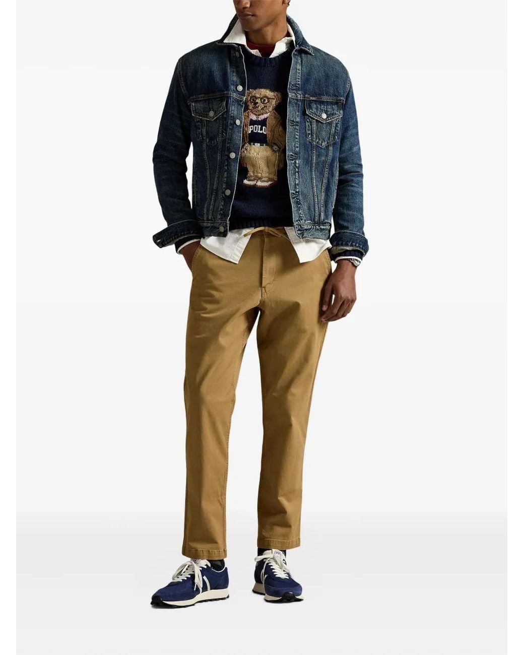 Polo Ralph Lauren Natural Drawstring Chinos for men