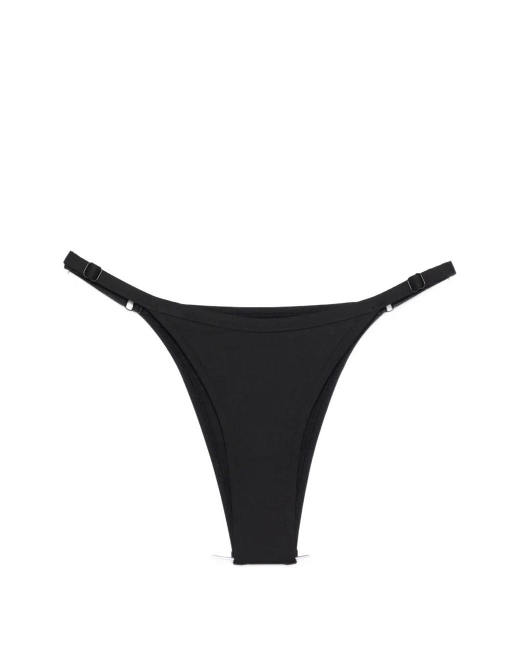 Bondi Born Black Presley Adjustable-Strap Bikini Bottoms