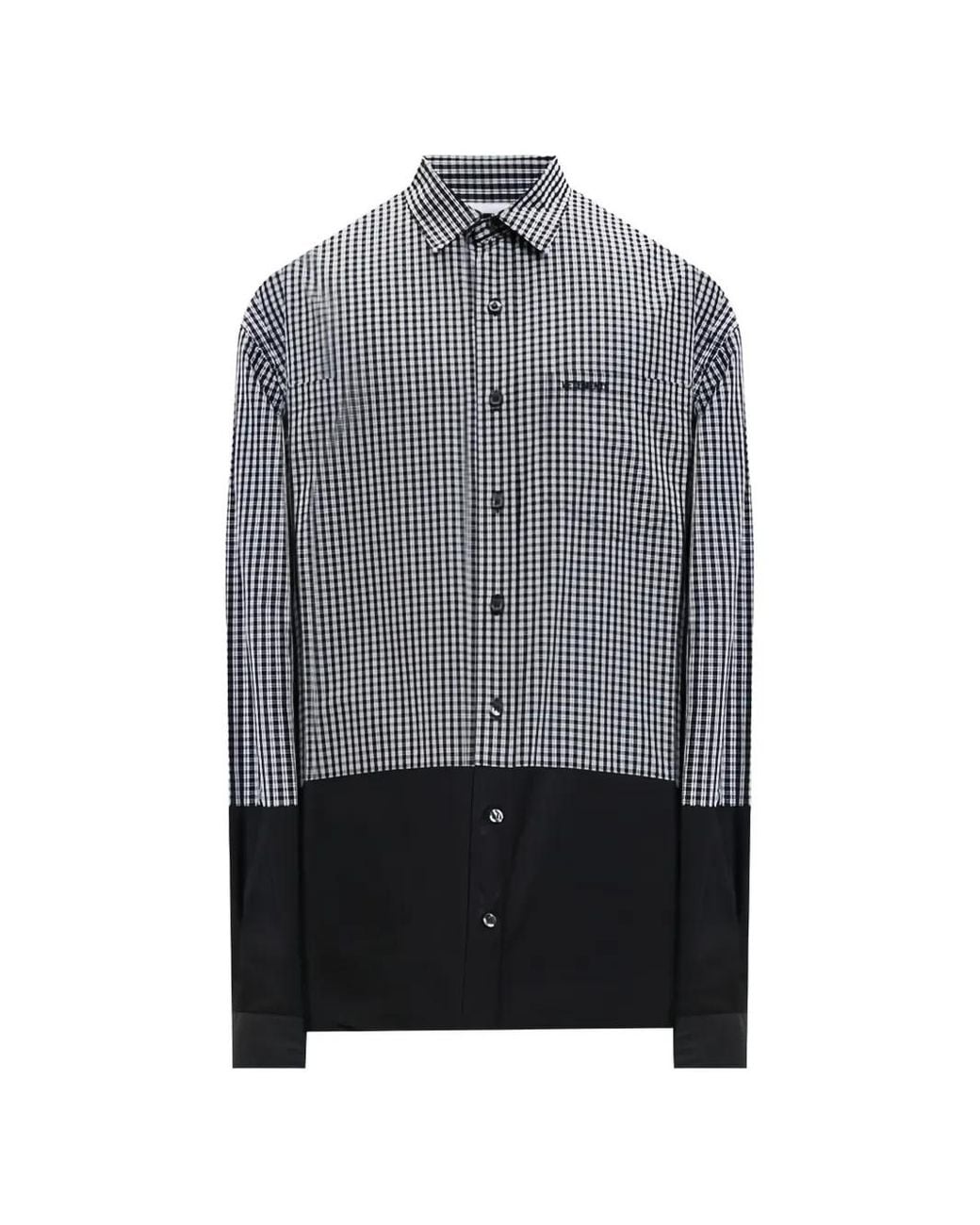 Vetements Gray Gingham Chest Pocket Shirt