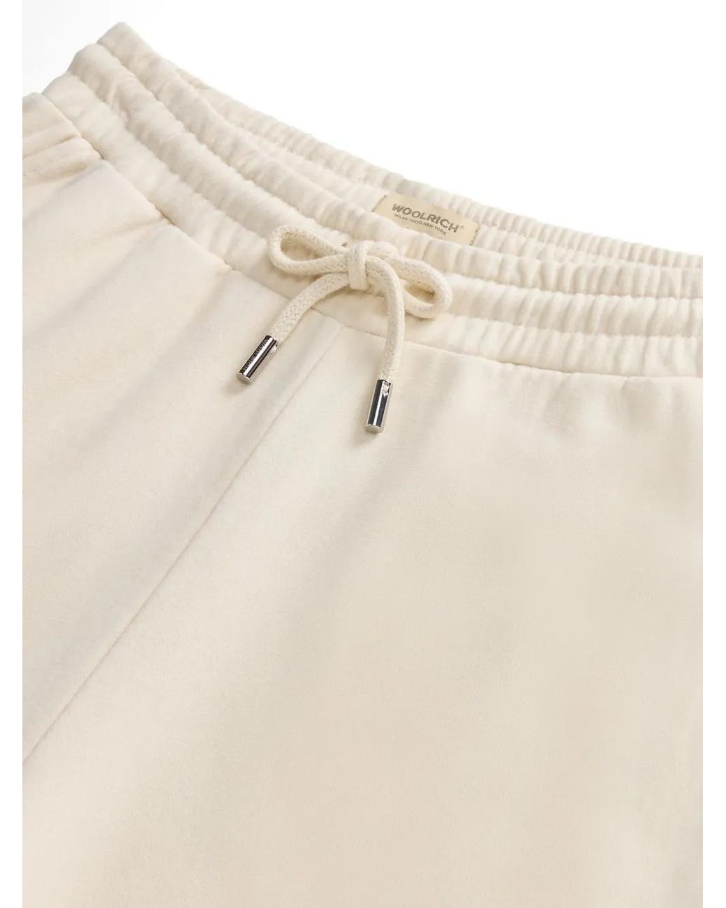 Woolrich Natural Lightweight Drawstring Track Pants