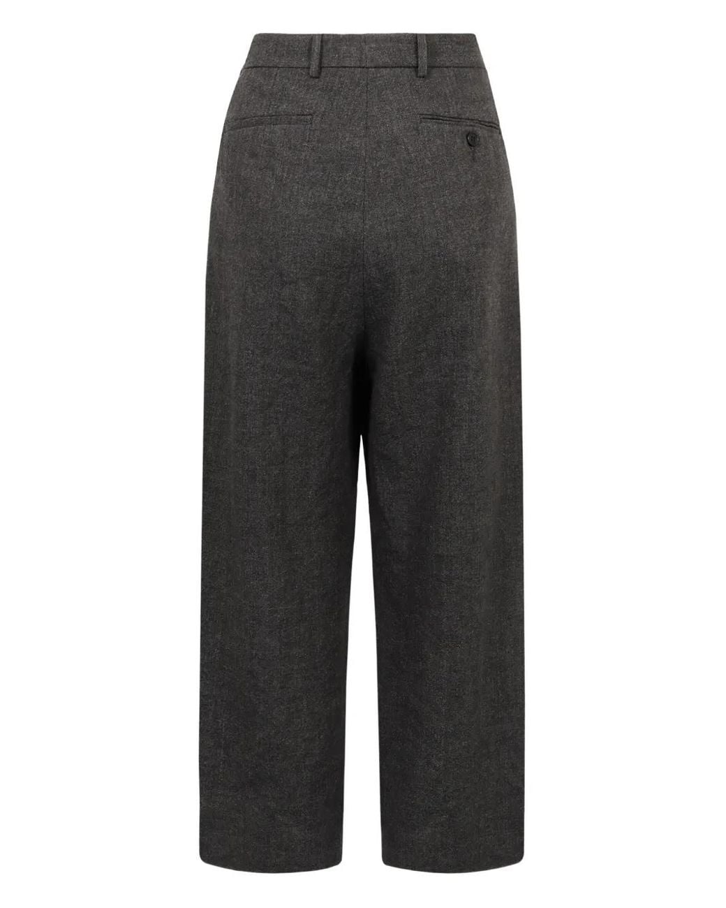 R13 Gray Linen-Wool Pants