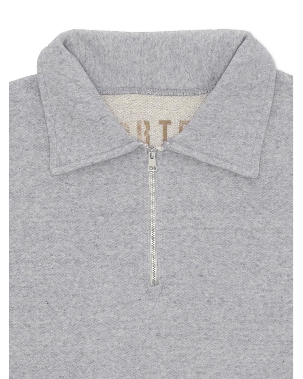 Fortela Gray Idaho Long-Sleeves Polo Shirt for men