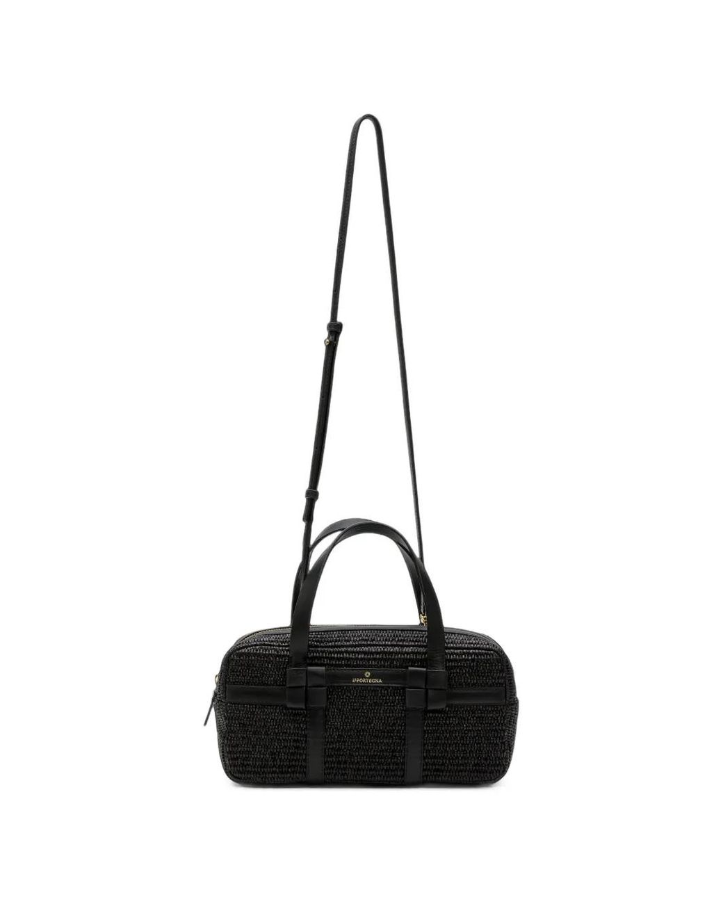 La Portegna Black Bibi Tote Bag