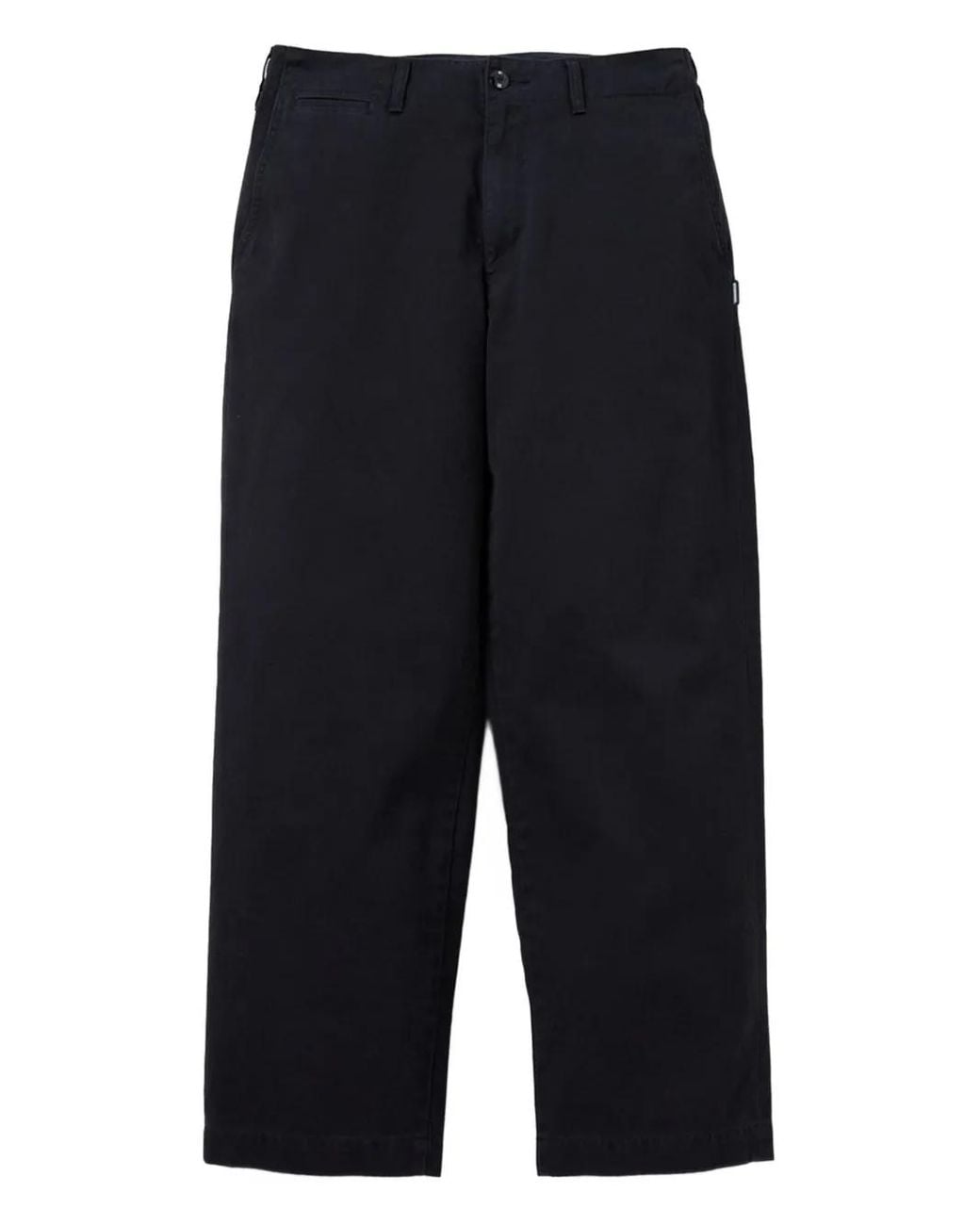 Neighborhood Blue Straight-Leg Cotton Trousers for men