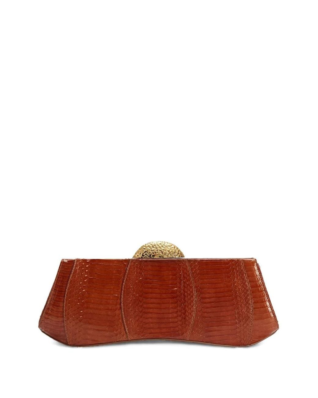 Giuseppe Zanotti Brown Eve Bag Clutch Bag