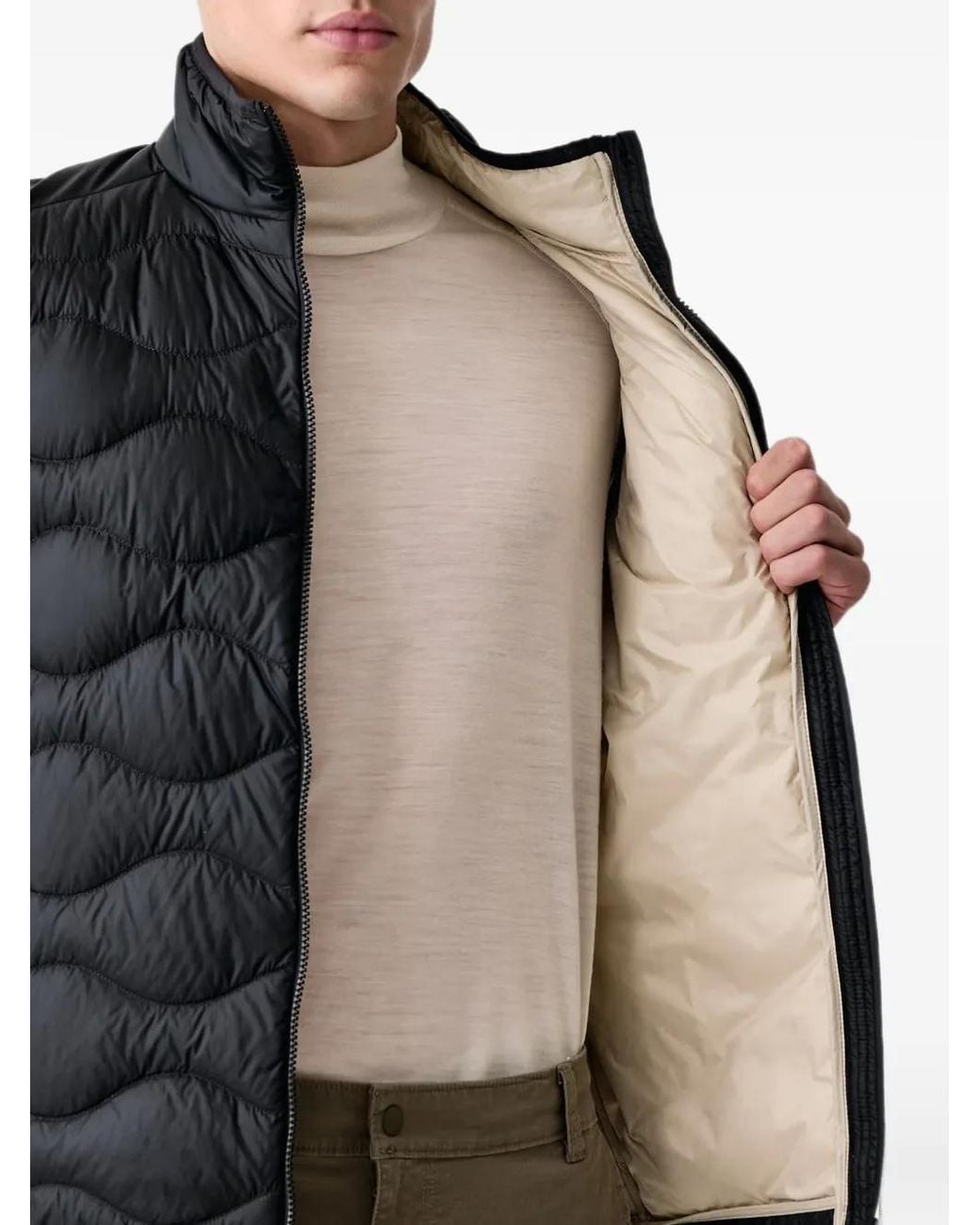 Peak Performance Blue Gilet Helium Matelassé for men