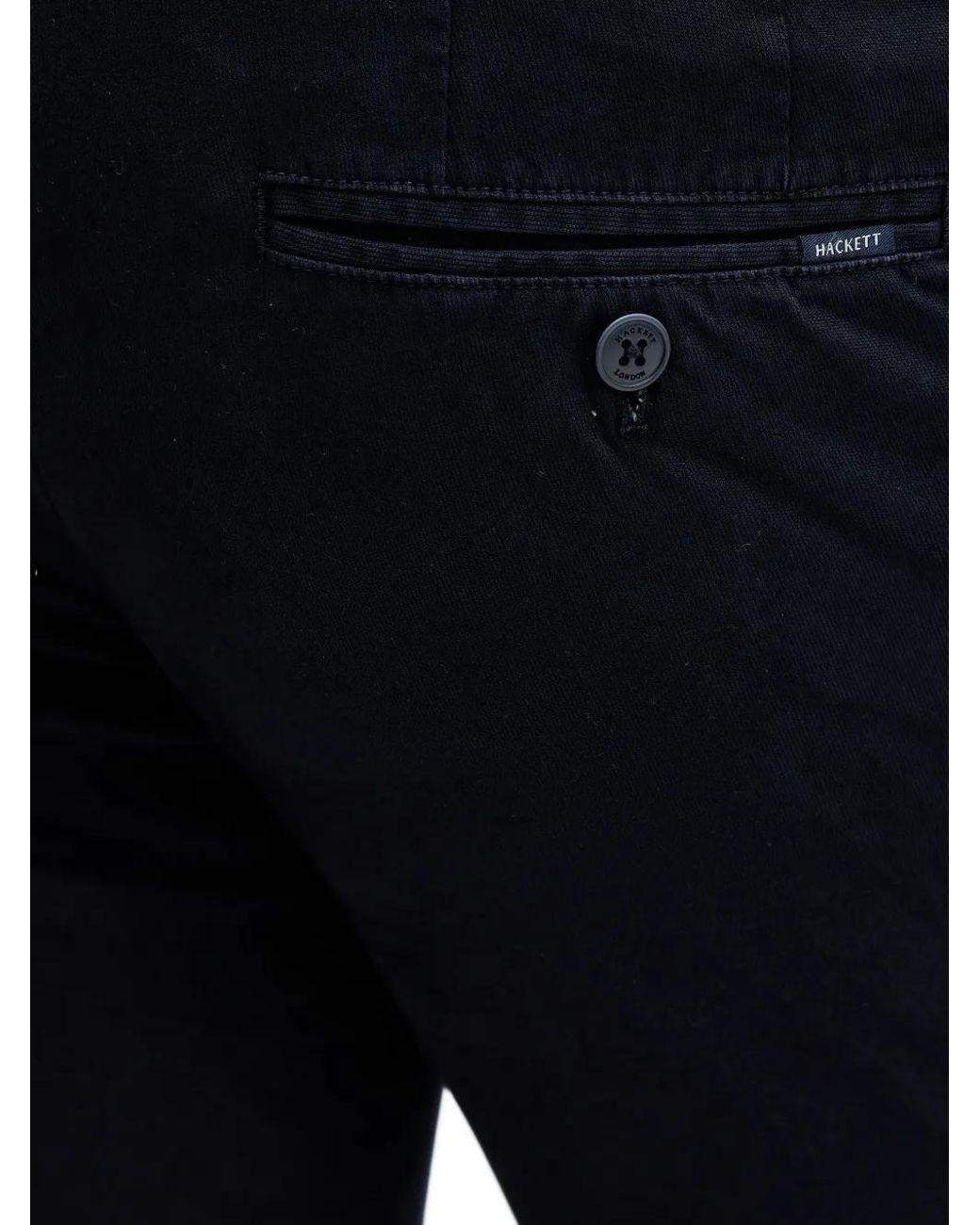 Hackett Blue Button-Fastening Trousers for men