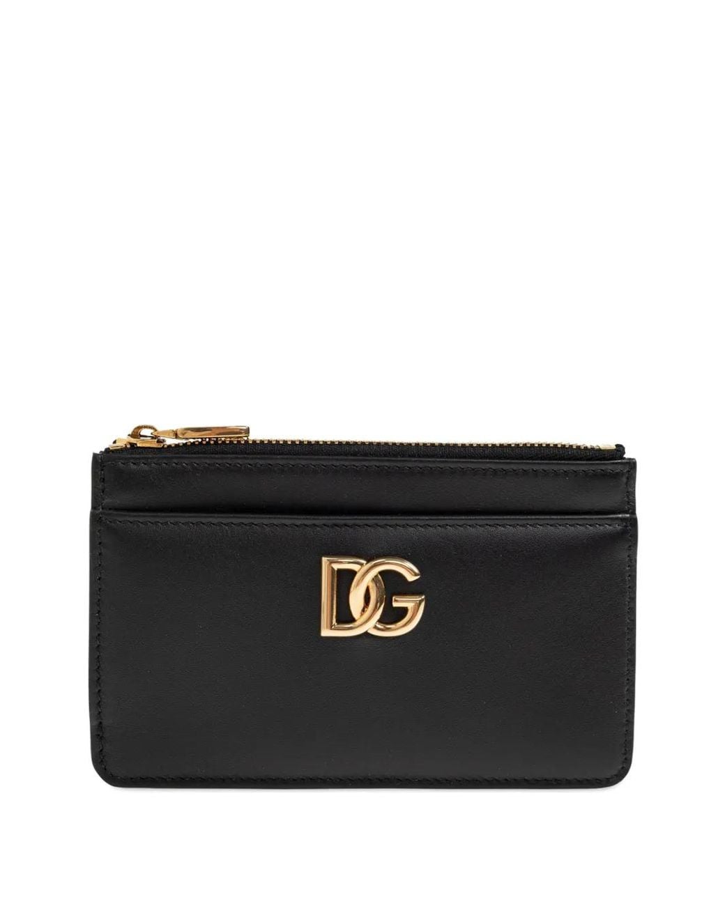 Dolce & Gabbana Black Dg-Logo Card Holder