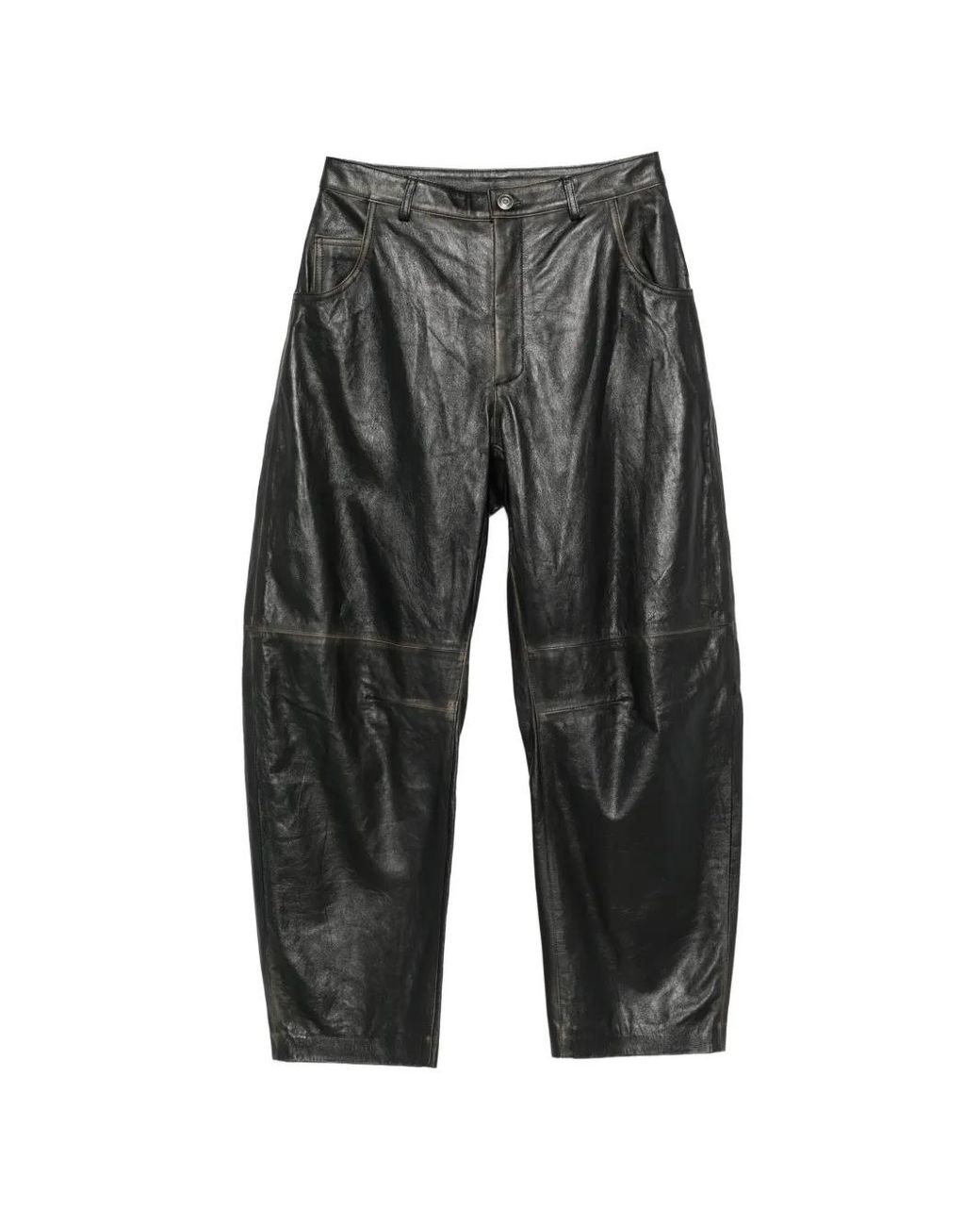Giorgio Brato Gray Patch-Pocket Trousers