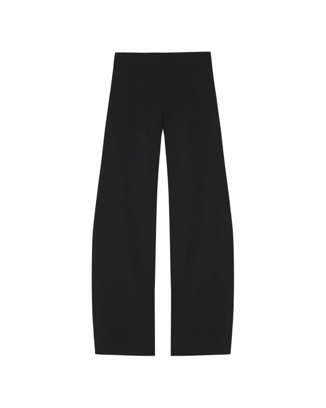 Cortana Black Umbral Wide-Leg Trousers
