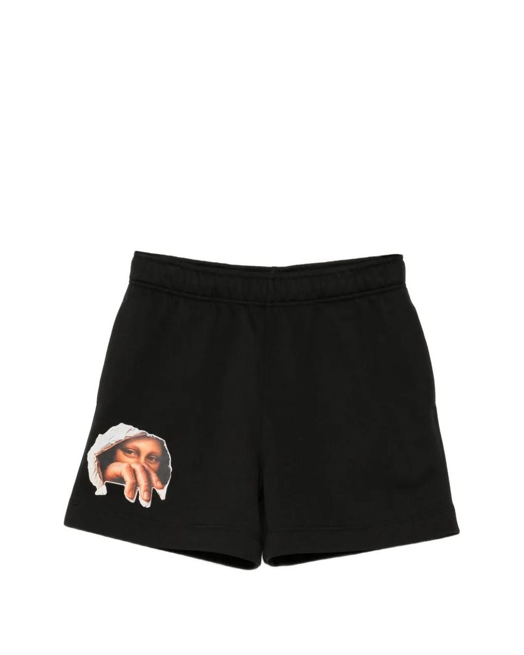 Melt Black Short À Imprimé Graphique for men