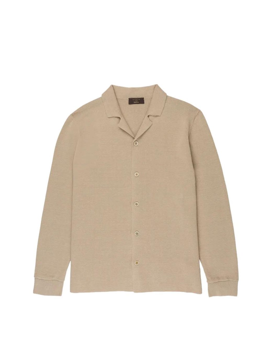 Zanone Natural V-Neck Cardigan for men