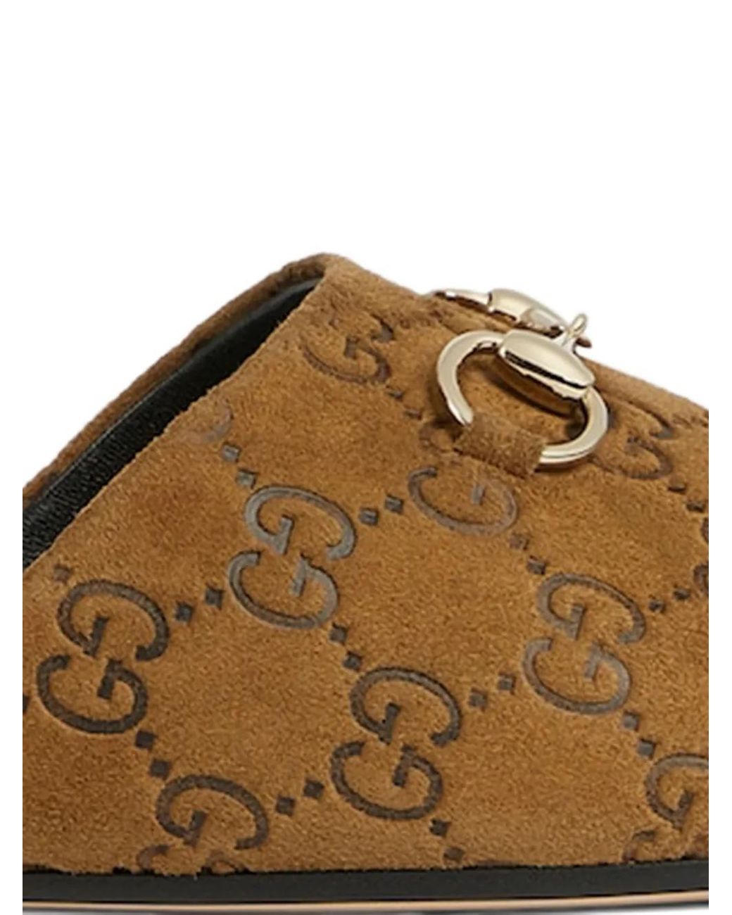 Gucci Brown Sabot