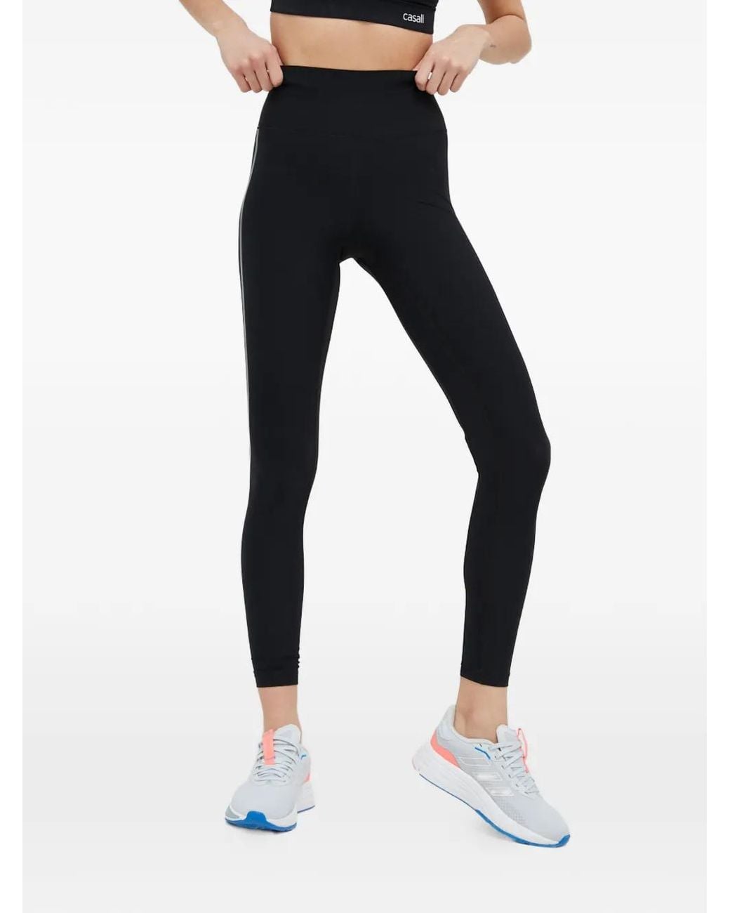 Casall Blue Sculpture 2.0 High-Waisted Leggings