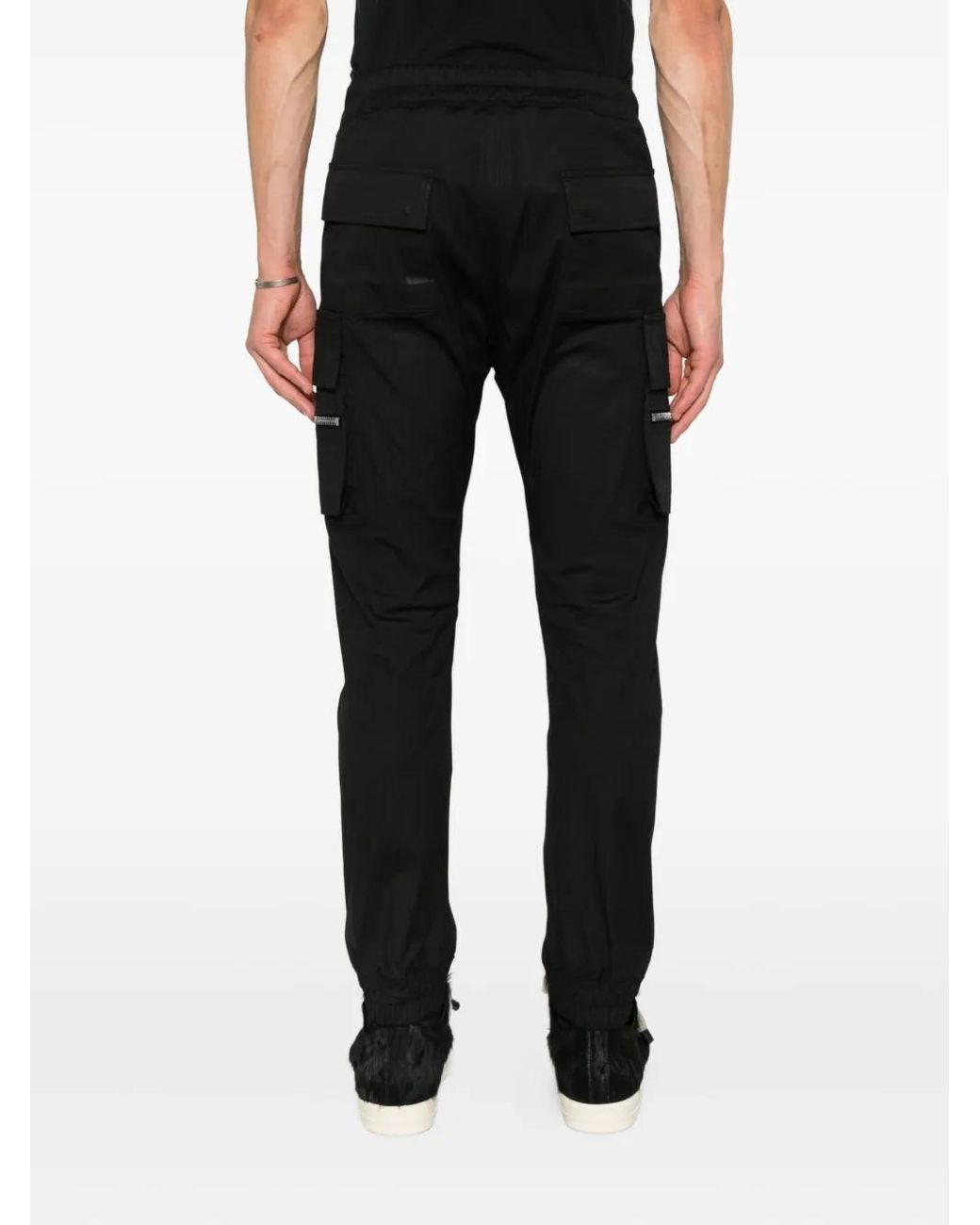Rick Owens Black Mastodon Trousers for men