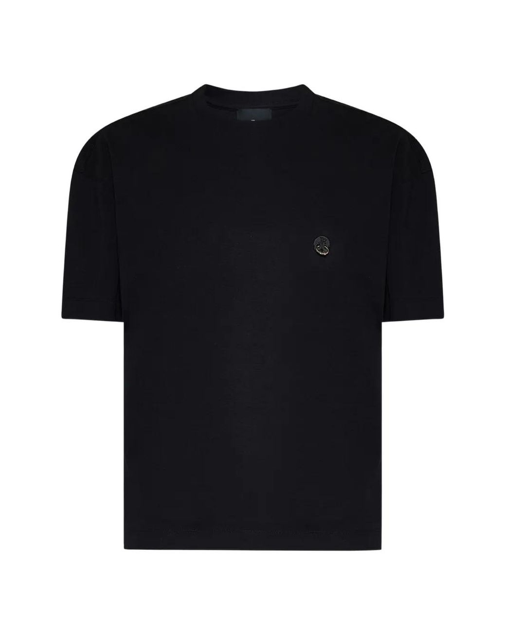 John Richmond Black Embellished T-Shirt for men