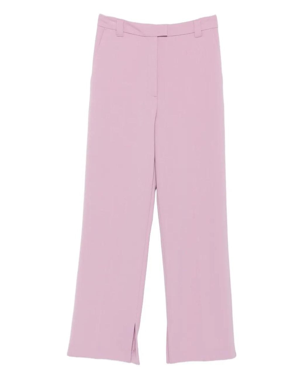 Marc O' Polo Pink Side-Slit Trousers