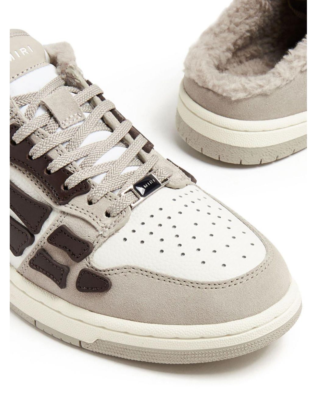 【AMIRI】女性 Skel Top Mule Shearling スニーカー AMIRI アミリ SKEL TOP MULE スカル トップ ミュール ボア