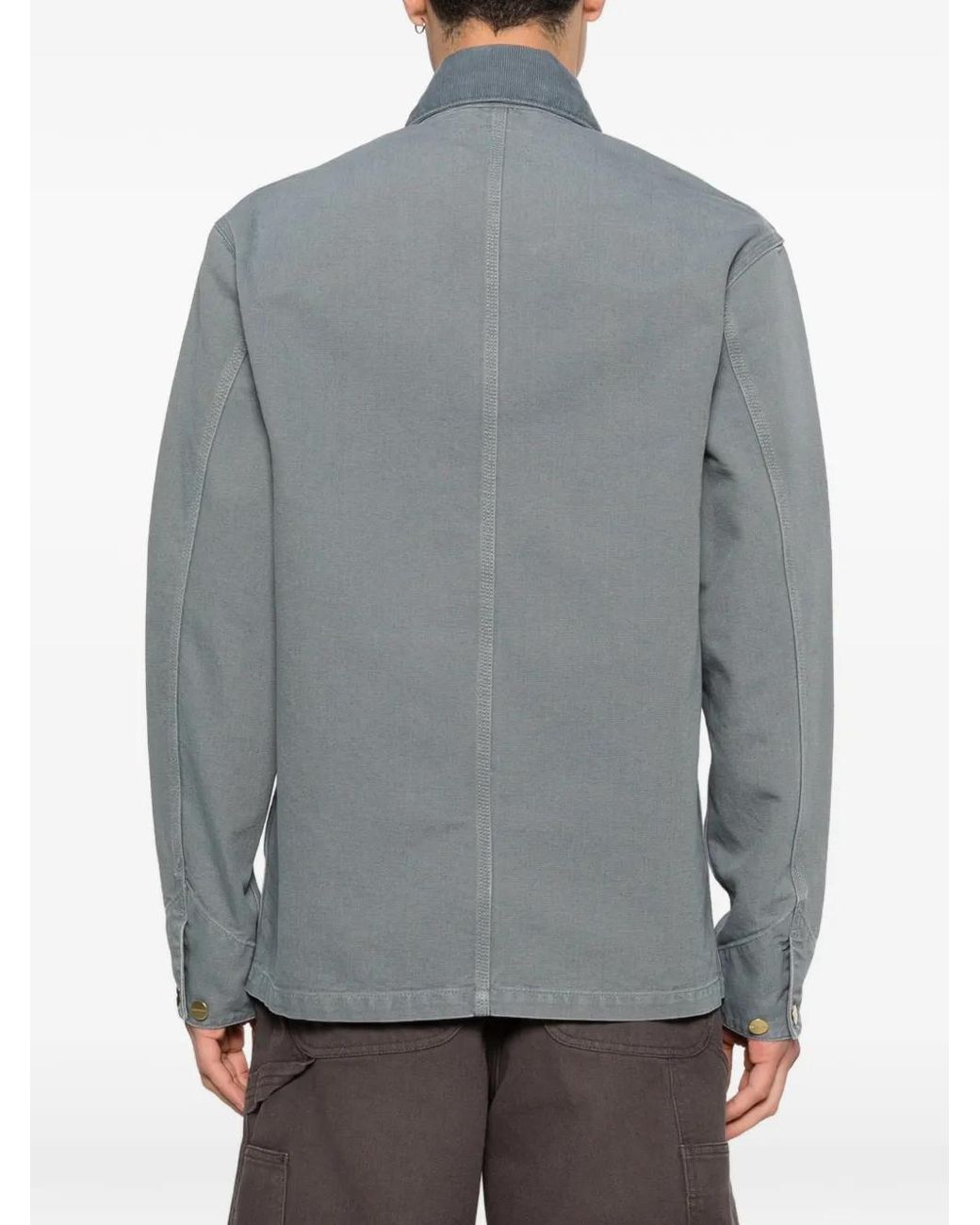 Carhartt Blue Michigan Coat for men