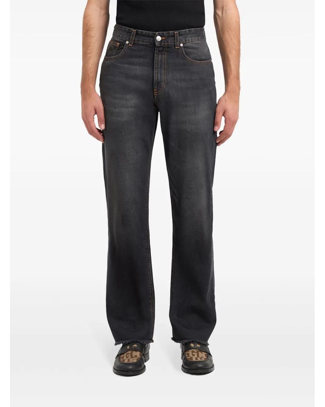 Jean Wirdo À Coupe Droite Gcds pour homme en coloris Blue