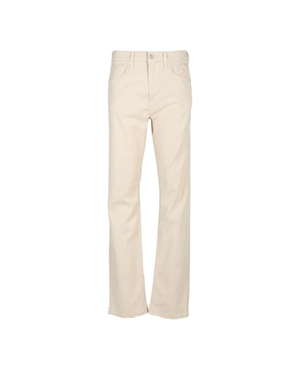 FRAME Natural Five-Pocket Straight-Leg Jeans for men