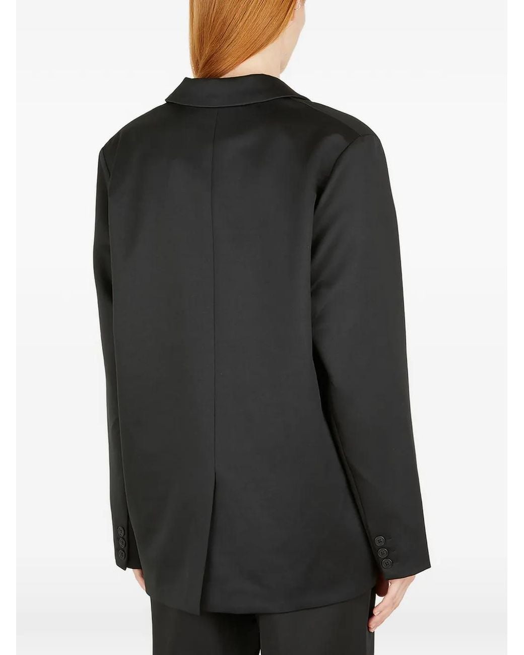 Soulland Black Button Blazer Jacket