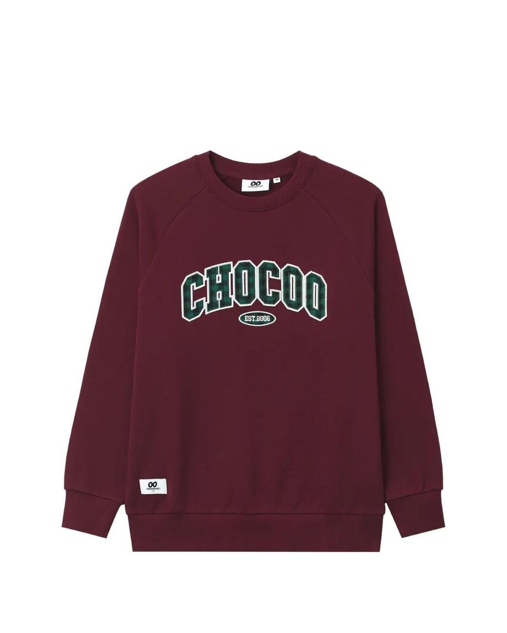 Chocoolate Red Logo-Appliqué Raglan-Sleeve Hoodie