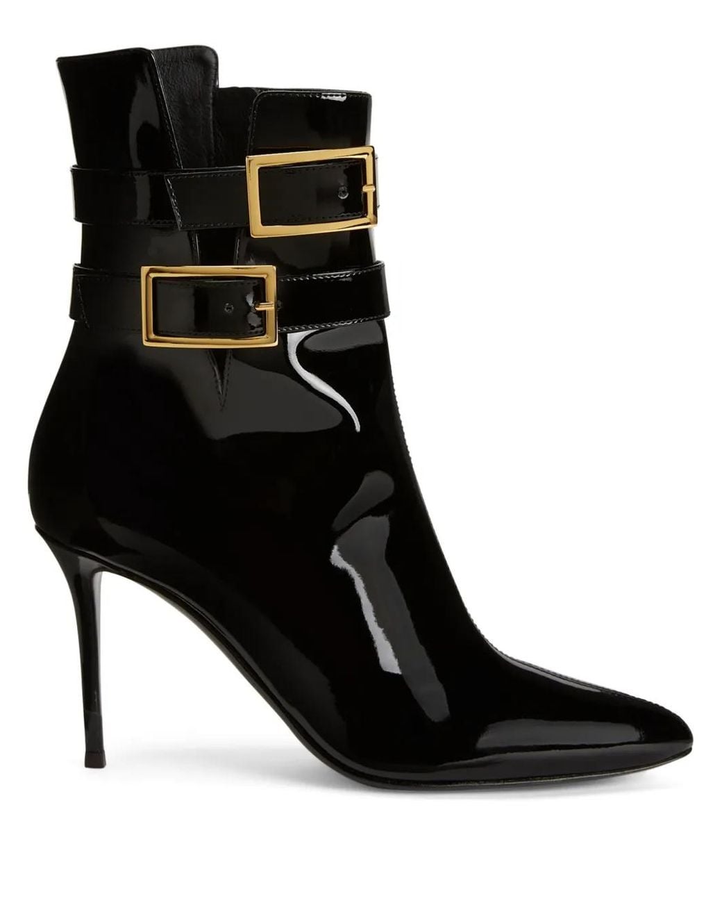 Giuseppe Zanotti Black Pearlie 105Mm Ankle Boots, Brand Size 37 Us Size 7