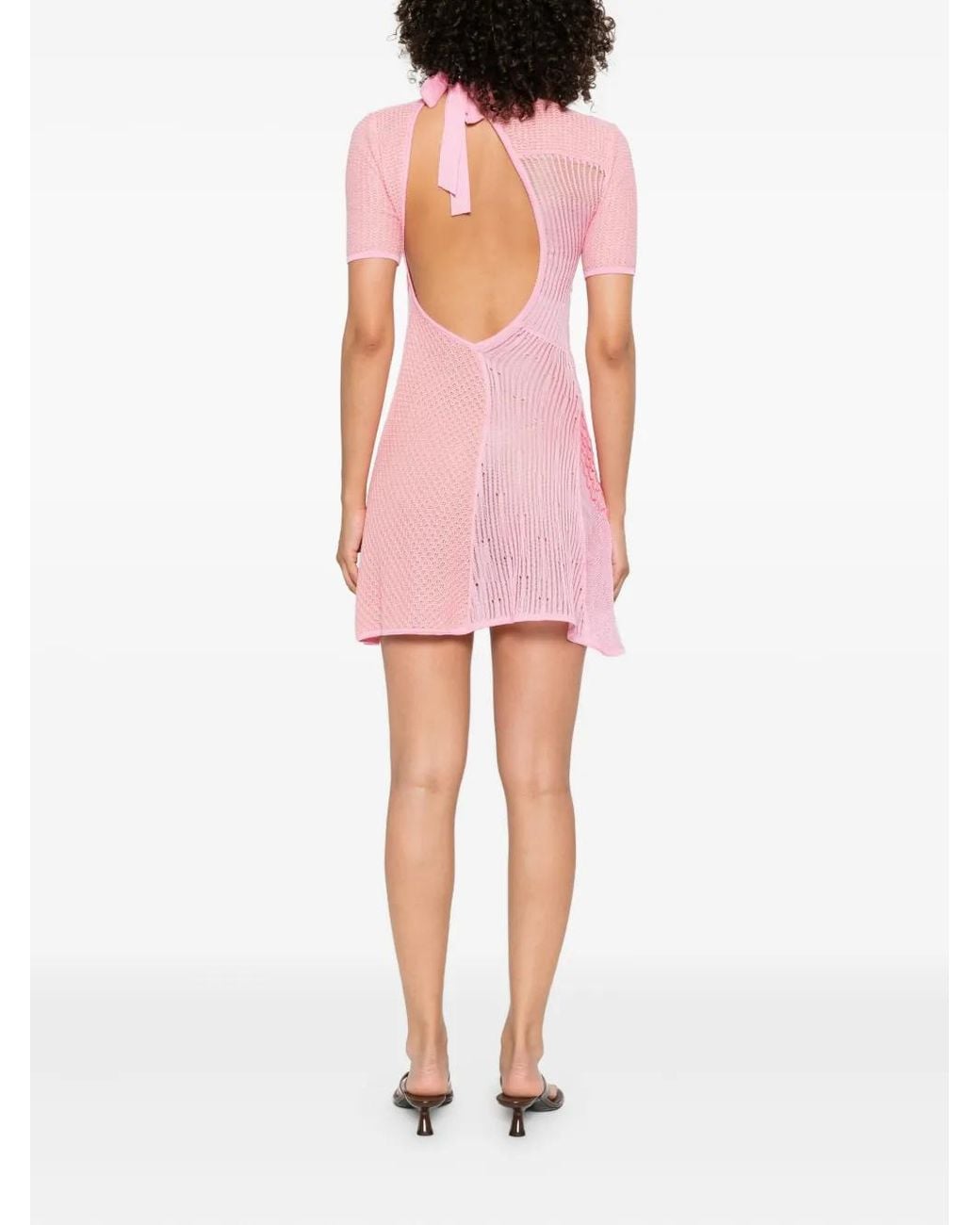 Roberta Einer Chiara Jurk in het Pink