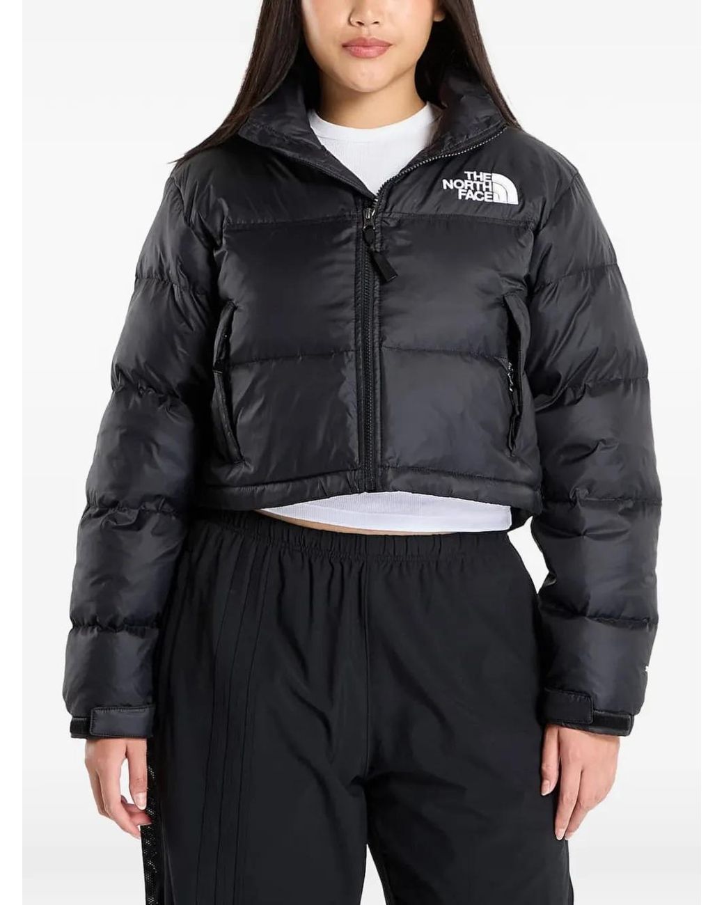 The North Face Black Refined Boxy Down Coat