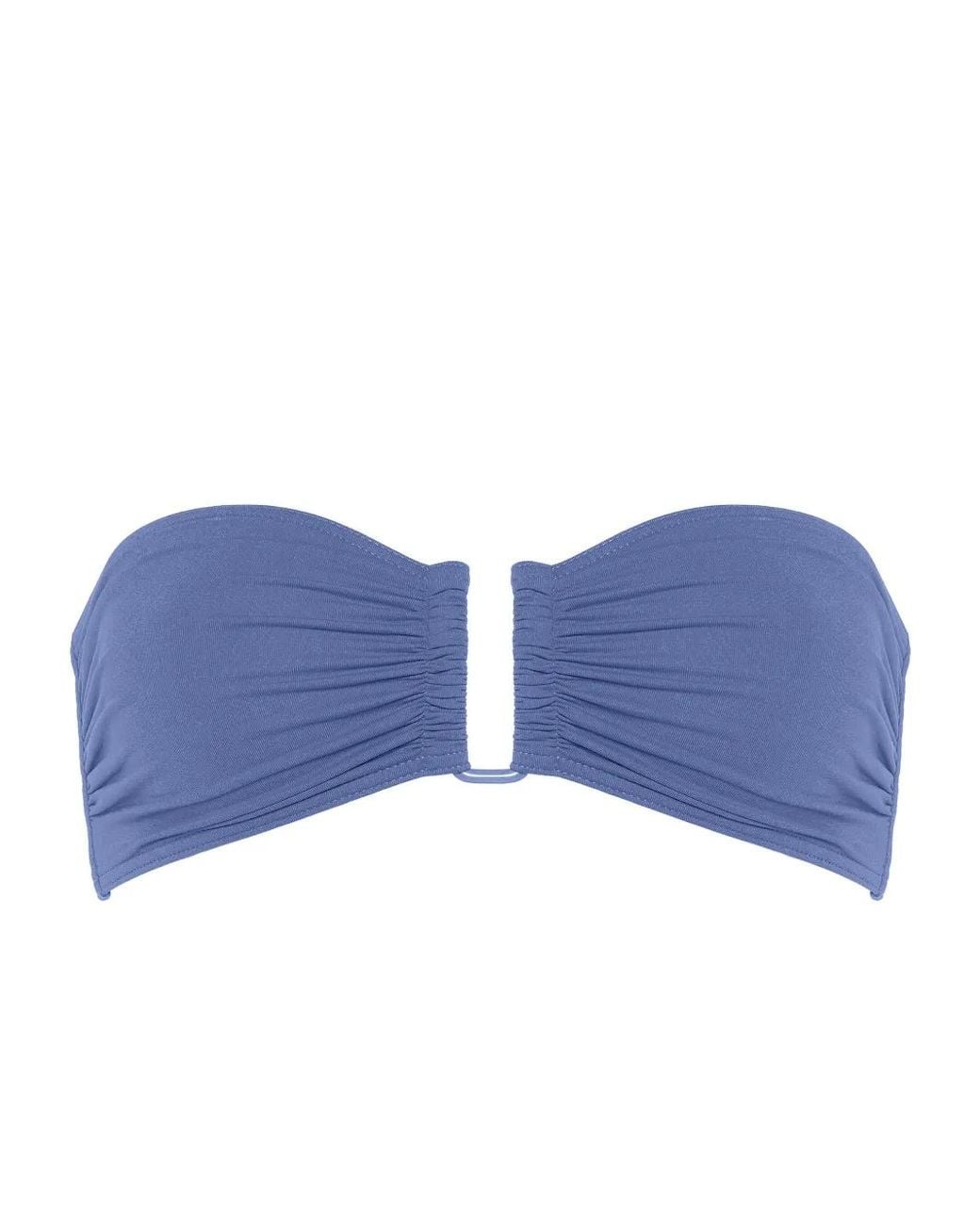 Eres Blue Show Bandeau Bikini Top