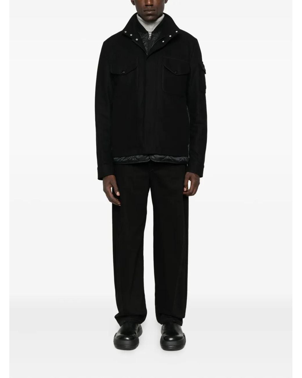 Moncler Black Avoine Jacket for men