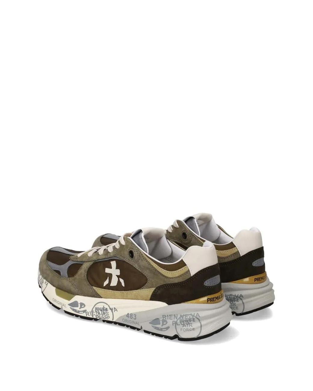 Premiata White Mase 8022 Sneakers for men